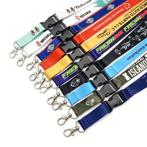 Gift Printed Ribbon Sublimation Lanyard Strap, Cheapest Nylon Lanyard Po... - Naike Gifts Jinjiang