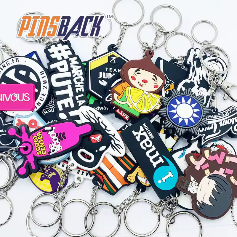 Soft PVC Keychain Key Chain / Soft Rubber Keychains / Silicone Keyring - Naike Gifts Jinjiang