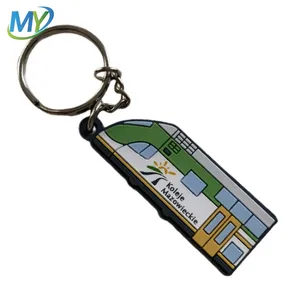 Design Make Your Own Soft PVC Rubber Train Keychain For - Naike Gifts Jinjiang