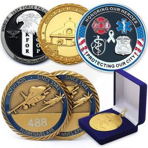 Logo 3D Chile Us UK Metal Art Crafts Zinc Alloy Commemorative Souvenir C... - Naike Gifts Jinjiang