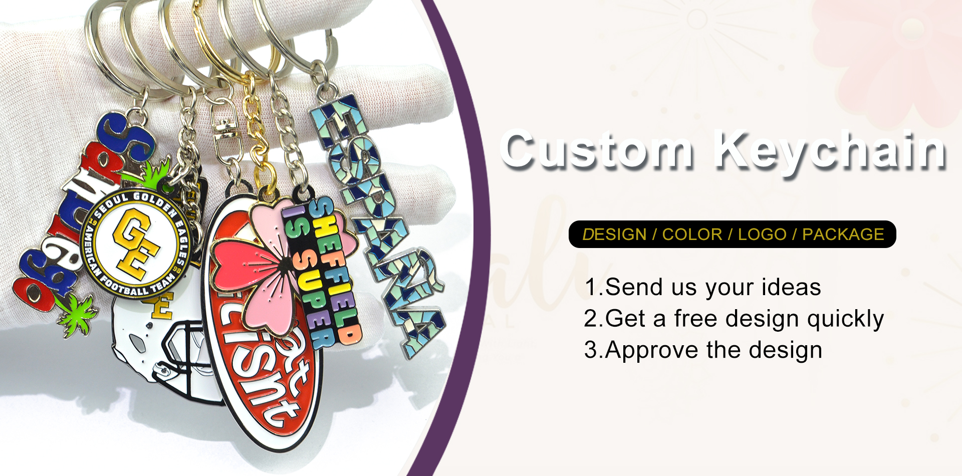 Heavy-Duty Zinc Alloy Bottle Opener Keychain with Enamel Logo - Naike Gifts Jinjiang