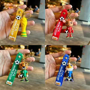 In Stock World 2026 Cup Rubber Balls Llaveros Personalizados Souvenir Gi... - Naike Gifts Jinjiang
