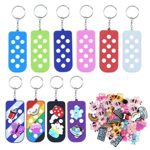 Multi-Hole Soft PVC Luggage Tag & DIY Charm Strap - Naike Gifts Jinjiang